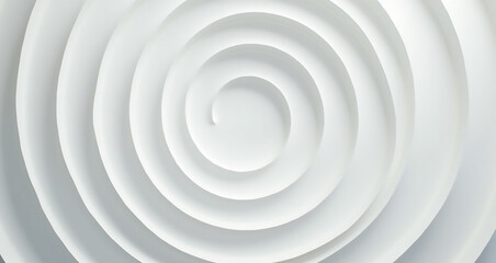Obraz premium white spiral background