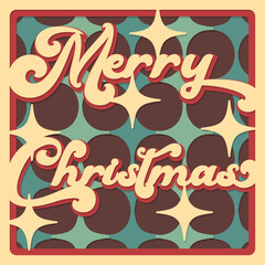 vector illustration of a Merry Christmas card. Layered paper cut Flowers and Butterflies. Paper cut out design. Shadow box style. 3D design.