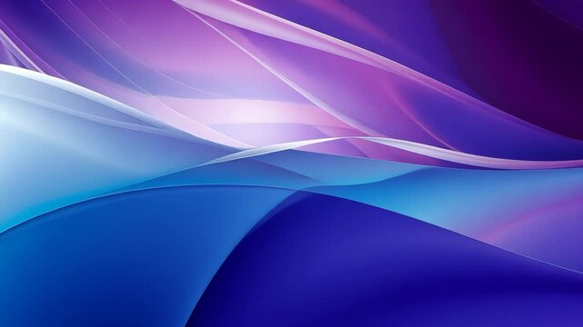 Smooth Purple Blue Wave Gradient Motion Background