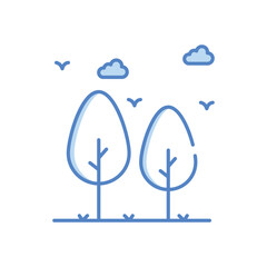 Bush Vector icon