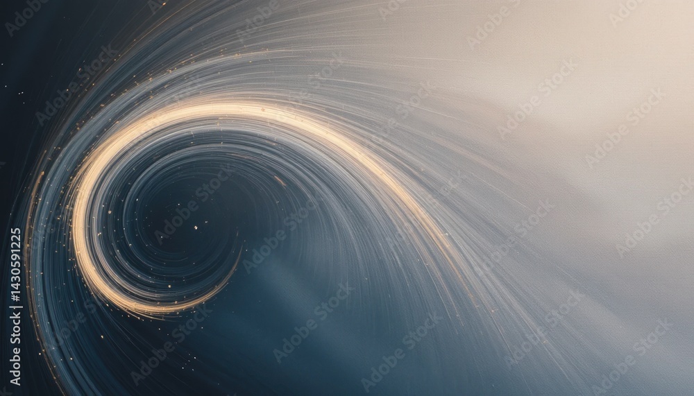 Poster dynamic cosmic swirl outer space abstract art celestial environment artistic viewpoint infinite conc
