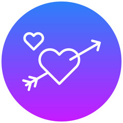 Heart Arrow Icon
