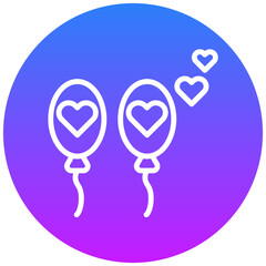Wedding Balloon Icon