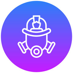 Fireman Mask Icon