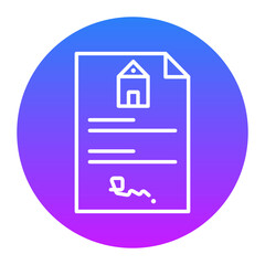 Property Agreement Icon