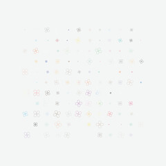 Vector Star Patan Design abstract, creative, and modern fabric clothing seamless pattern