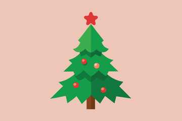 cristmas-fir-tree-and-holly-berry-vector-art.eps
