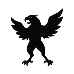 vector illustration of an eagle