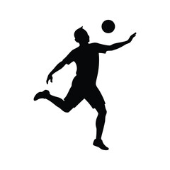 tennis player silhouette