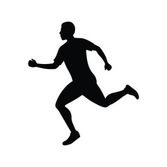 running man silhouette