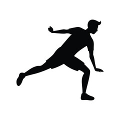 baseball player silhouette