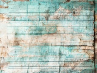 Fototapeta premium Blue and white grunge looking background with a few lines