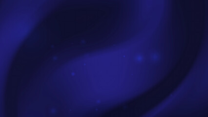 Abstract Deep Blue Galaxy Background with Glowing Light Particles