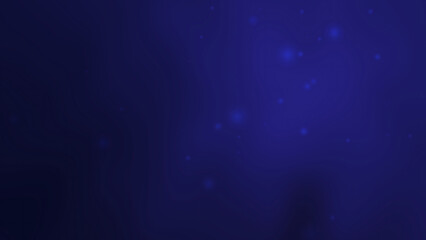 Dark blue background with small light points
