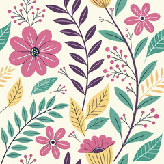 seamless floral pattern