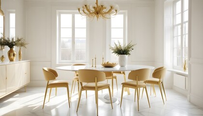interior modern design room 3d