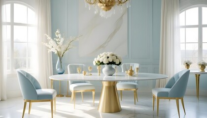 interior modern design room 3d