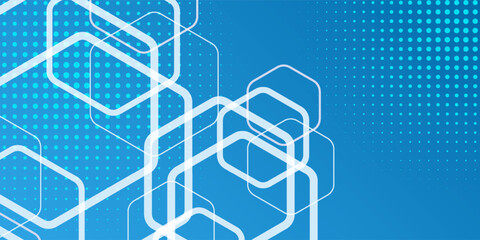 Simple blue shapes composition with white lines. Abstract background modern hipster futuristic graphic. Vector abstract background texture abstract simple design