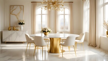 interior modern design room 3d