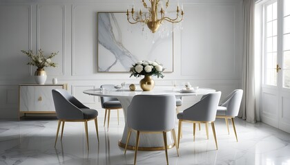 interior modern design room 3d