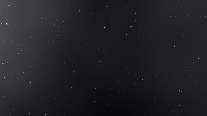 black grey background scattered with tiny white lights