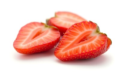 Strawberry isolated on a white background
