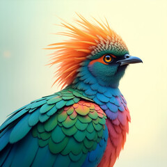 Obraz premium blue and yellow macaw