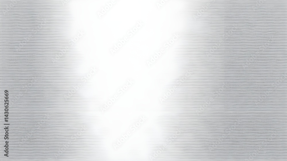 Poster abstract gray horizontal lines pattern with glowing white center