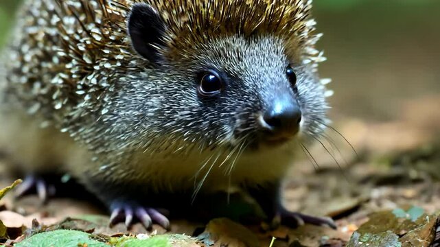 hedgehog in the park