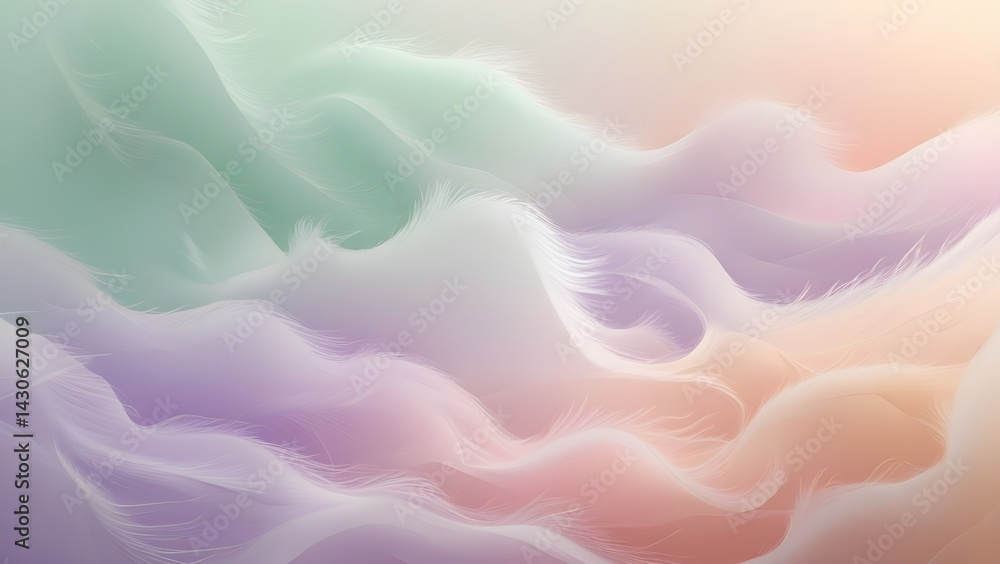 Poster abstract colorful waves gradient background art