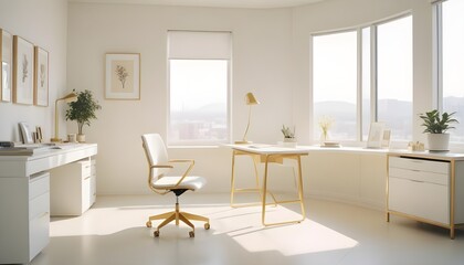 interior modern design room 3d