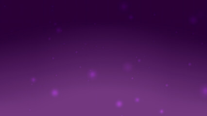 Purple gradient background with scattered white dots