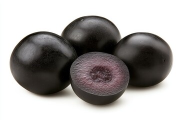 Dark Purple Fruits, Close-up