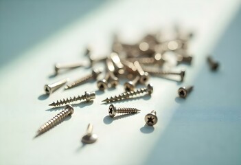 screwdriver bits isolated on a white background