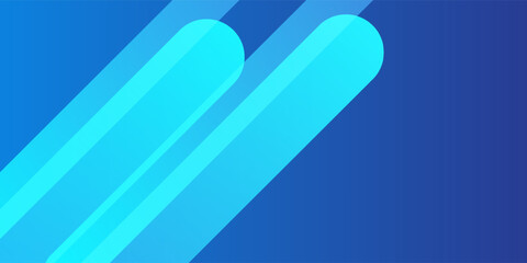 Abstract blue background with diagonal lines. Dynamic shapes arts modern