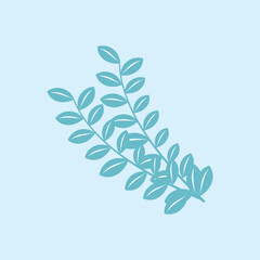 Leaf ecology nature element icon design. Eco friendly icon. Isolated design elements for logos of bio organic, natural and eco-friendly products, cosmetics, pharmacy, medicine, science.