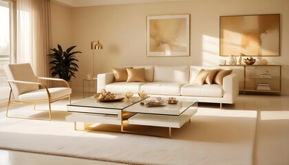 Fototapeta premium interior modern design room 3d