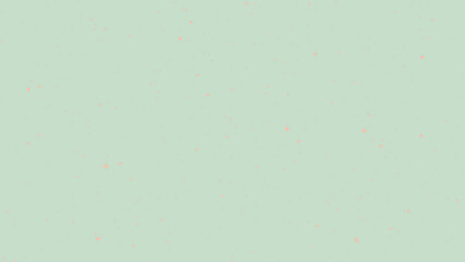 Light green background with scattered pink dots