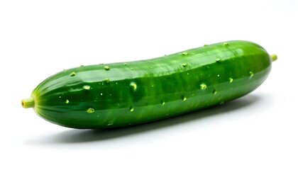 Cucumber isolated on white background