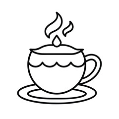 dheki with a tea cup on it