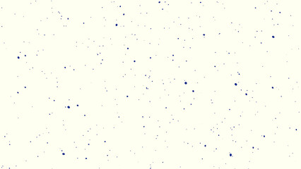 Blue dots scattered on a white background