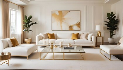 interior modern design room 3d