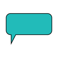 Speech Bubble Vector Illustration with Cartoon Design. 