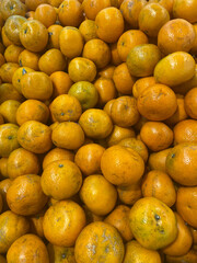  Close-Up Fresh Malang Orange Citrus with Dew and Natural Texture 