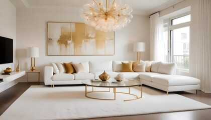 interior modern design room 3d