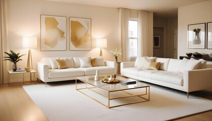 interior modern design room 3d