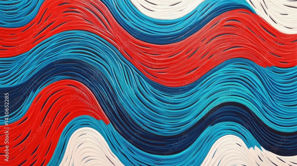 Poster abstract playful background with wavy line. backdrop with organic curvy curly stripe. wave line art.