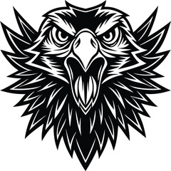 Eagle vector illustration  logo design