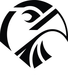 Eagle vector illustration  logo design
