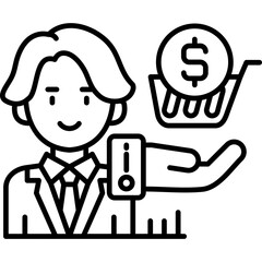 Shopping Icon Vector Element